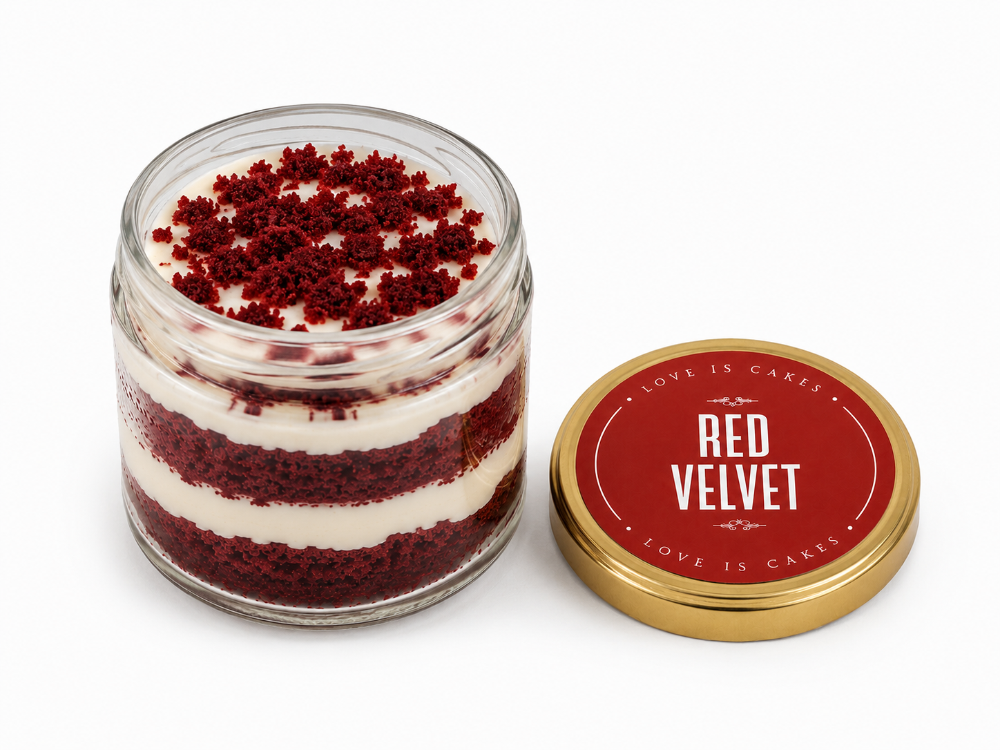 Red Velvet Jar