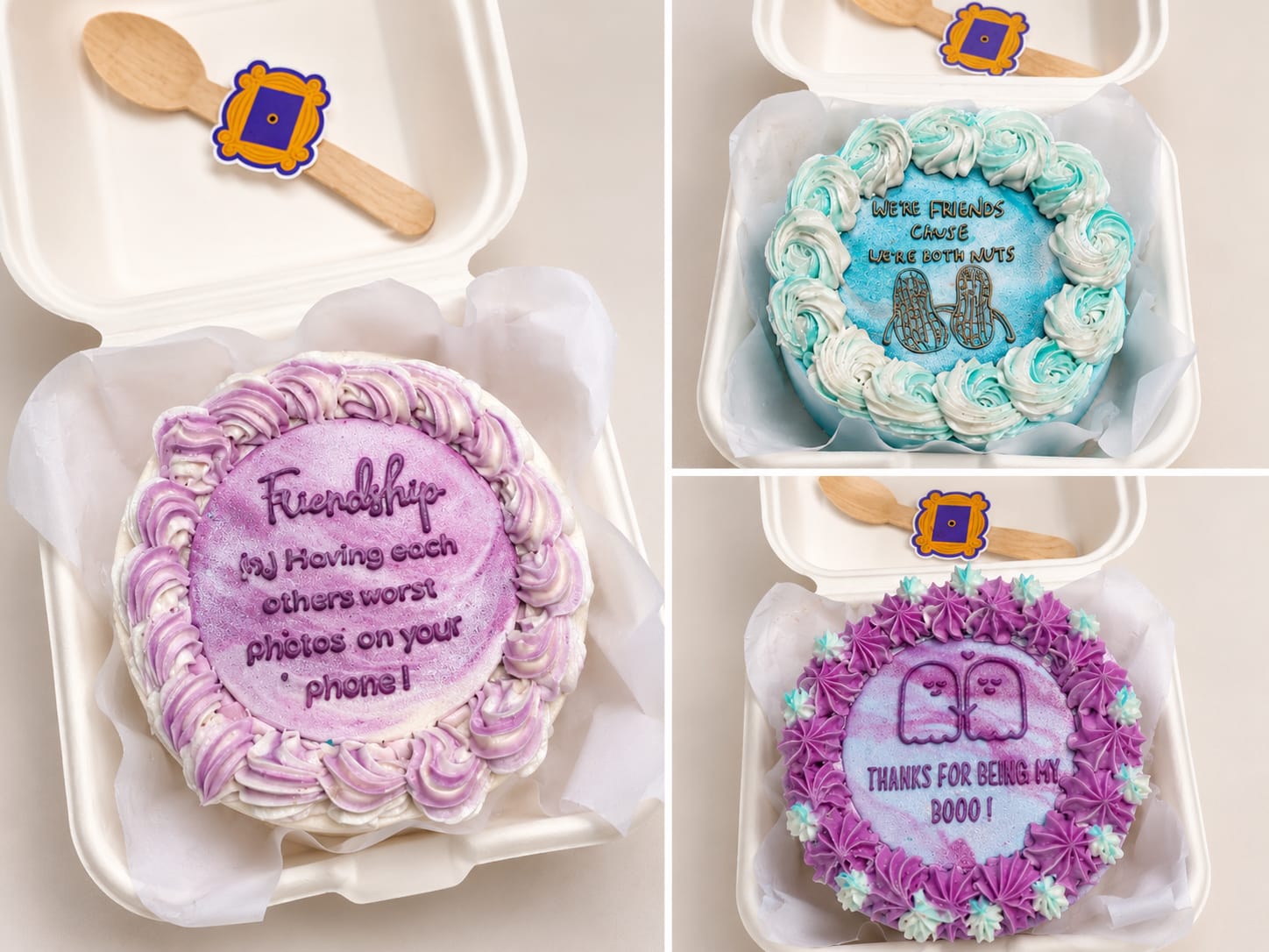 Friendship Day Bento Cake