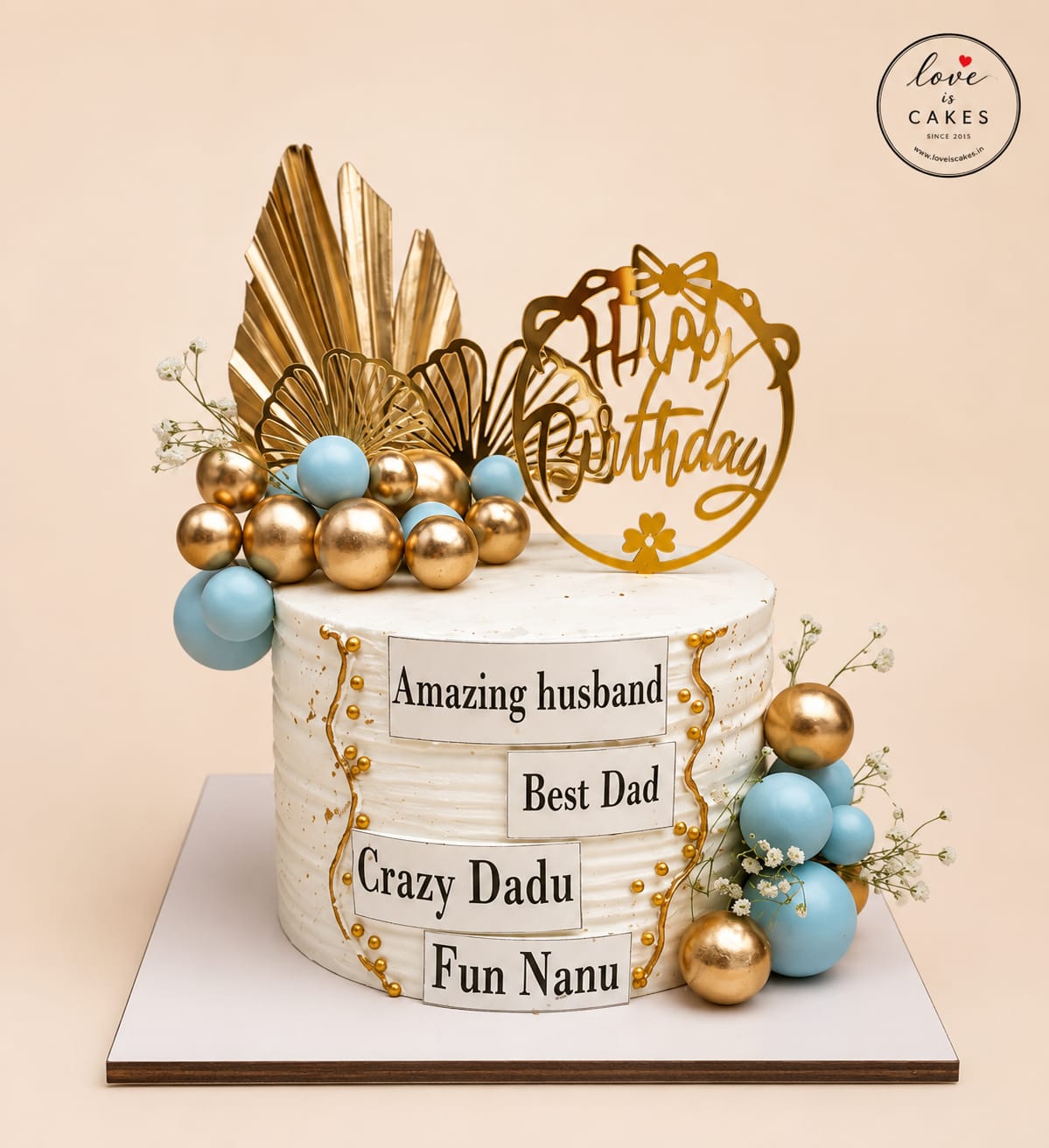 Family Celebration Cake: