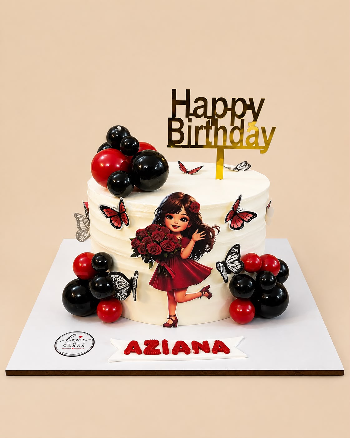 Butterfly Birthday Cake