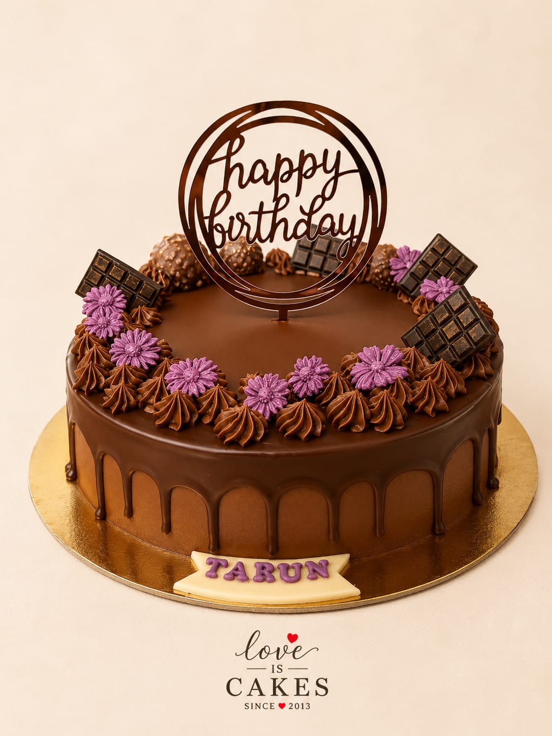Old fashioned chocolate cake