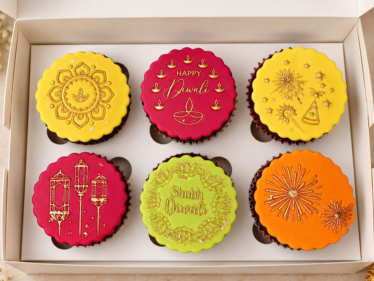 Diwali Cupcakes