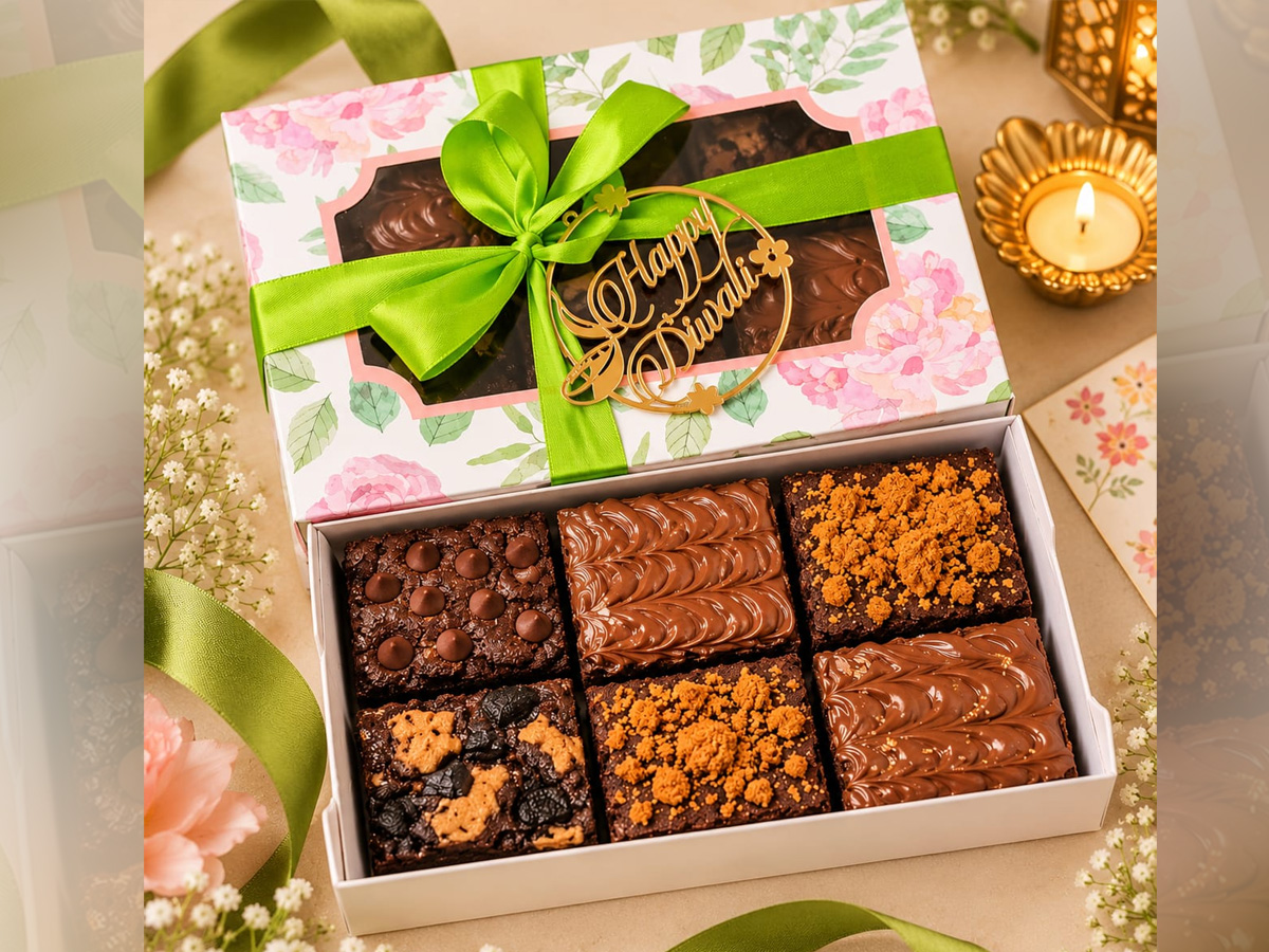 Diwali Brownie (Box of 6 )