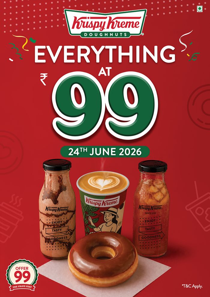 Krispy Kreme One Day ₹99 Offer