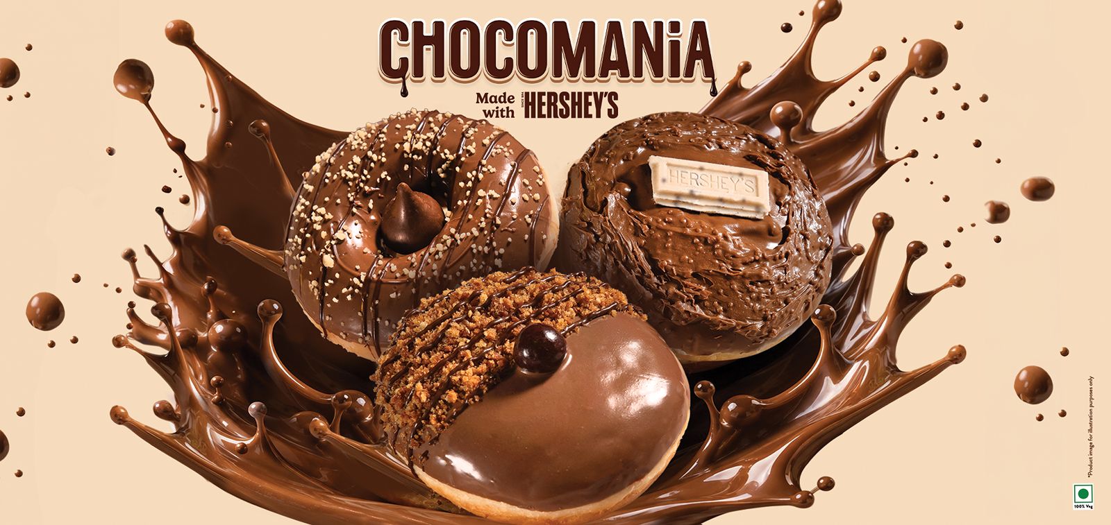 Chocomania range, made with Hershey's