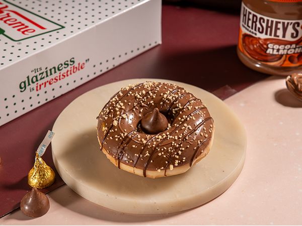 Choco Bliss Kiss Doughnut Made with Hershey's