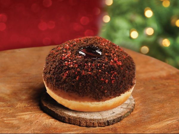 Black Forest Cake Doughnut